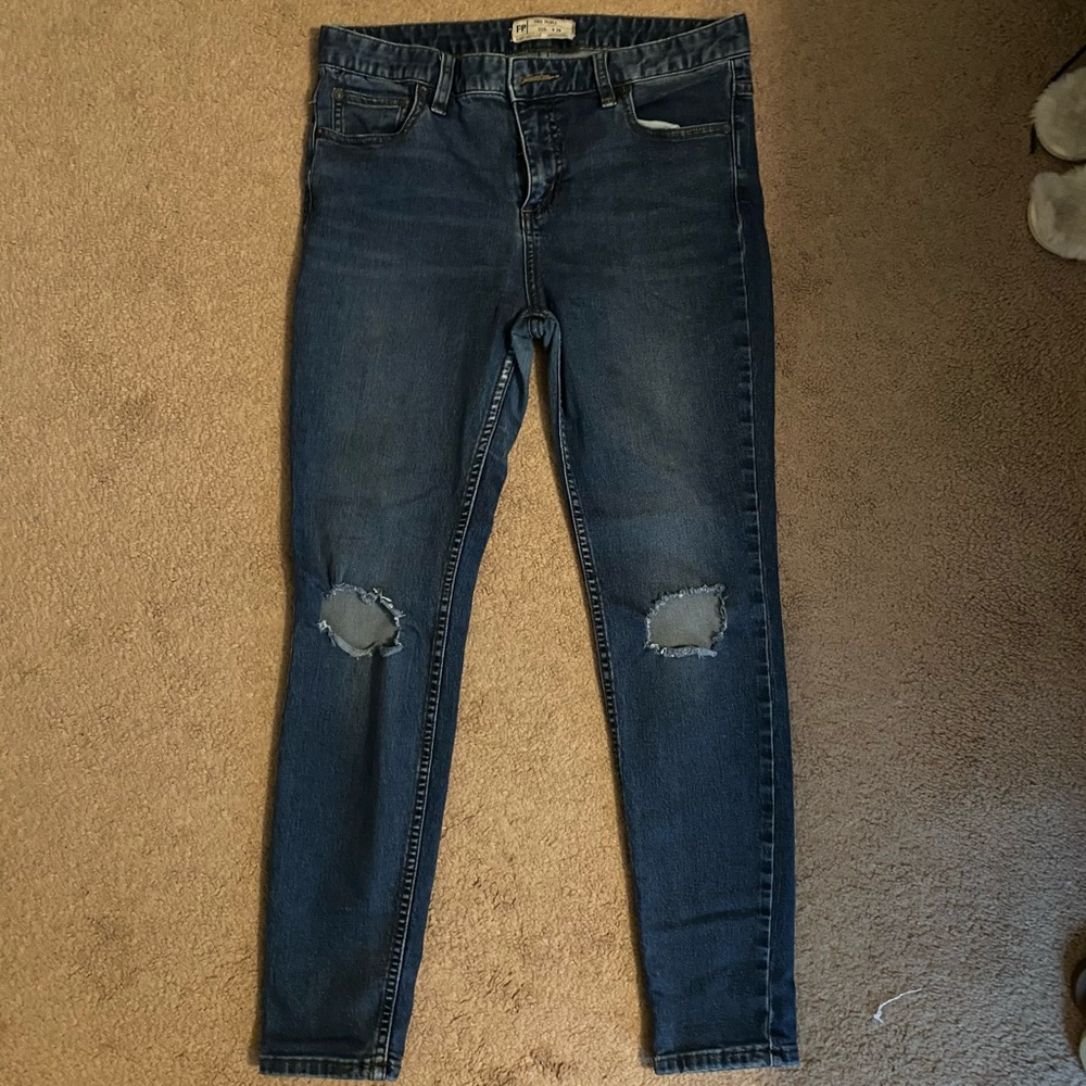Free People skinny jeans